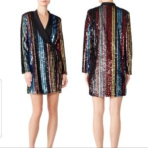 RAGA Charlize Sequin Blazer Dress